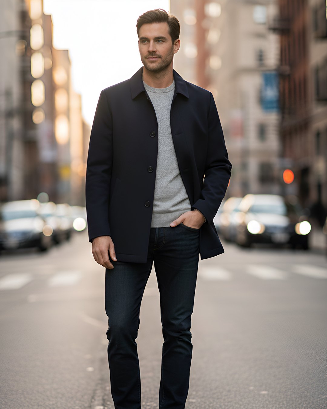 The Clean-Line Coat